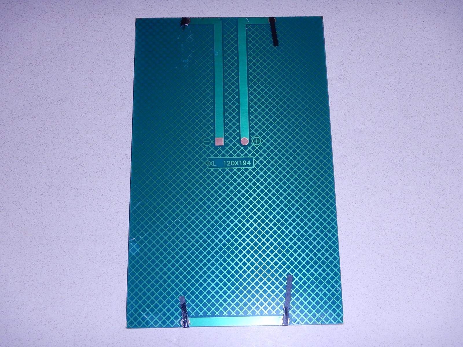18 volt x 138 mA. Mini Solar Panel epoxy virtually indestructible