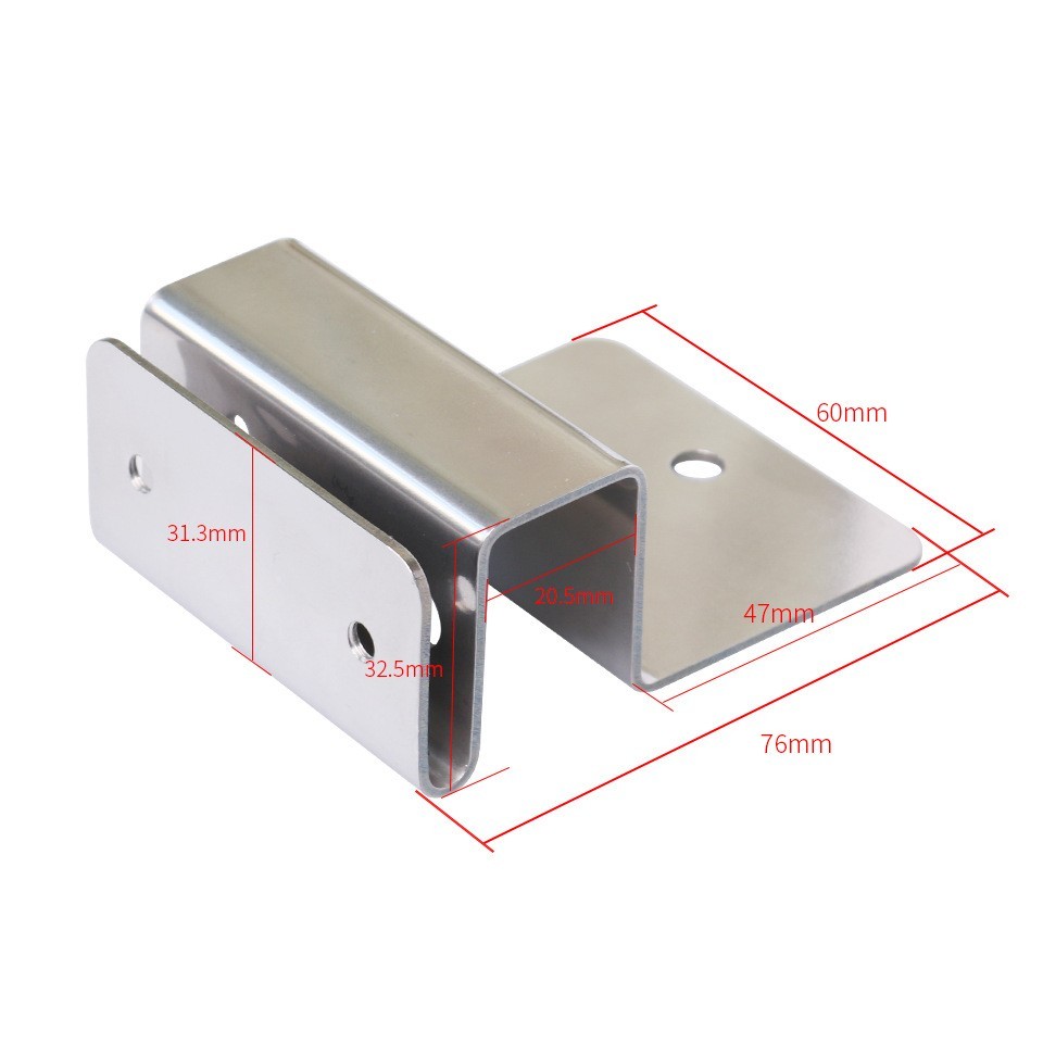 Adjustable Gutter Mount Stainless Steel Support For Standard 1/4 Screw Camera