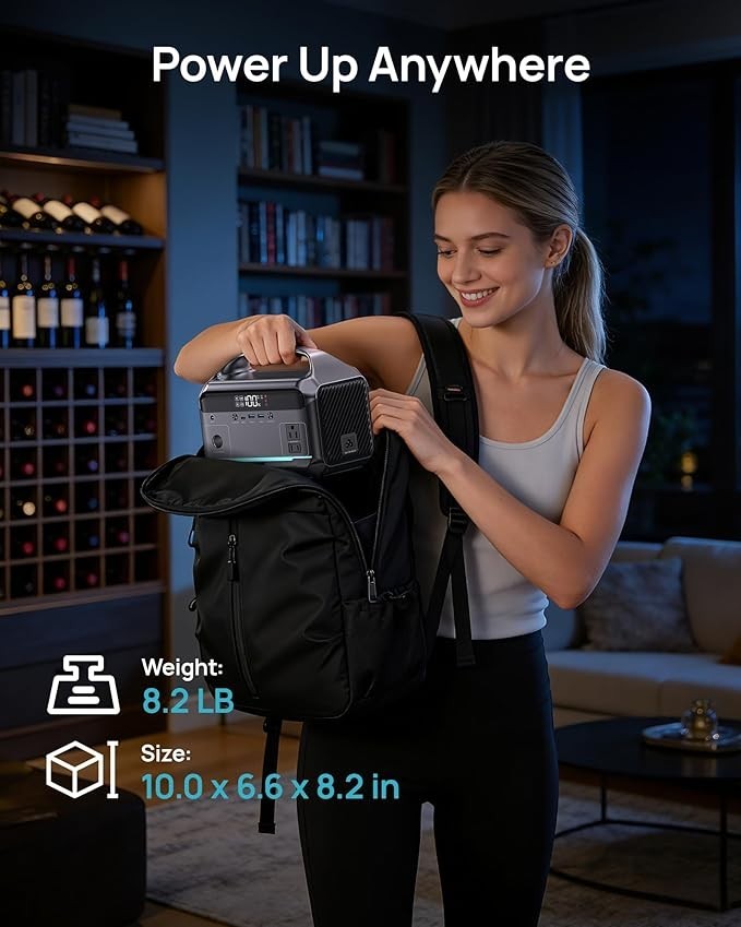 DaranEner NEO300L Portable Power Station | 350W 288Wh