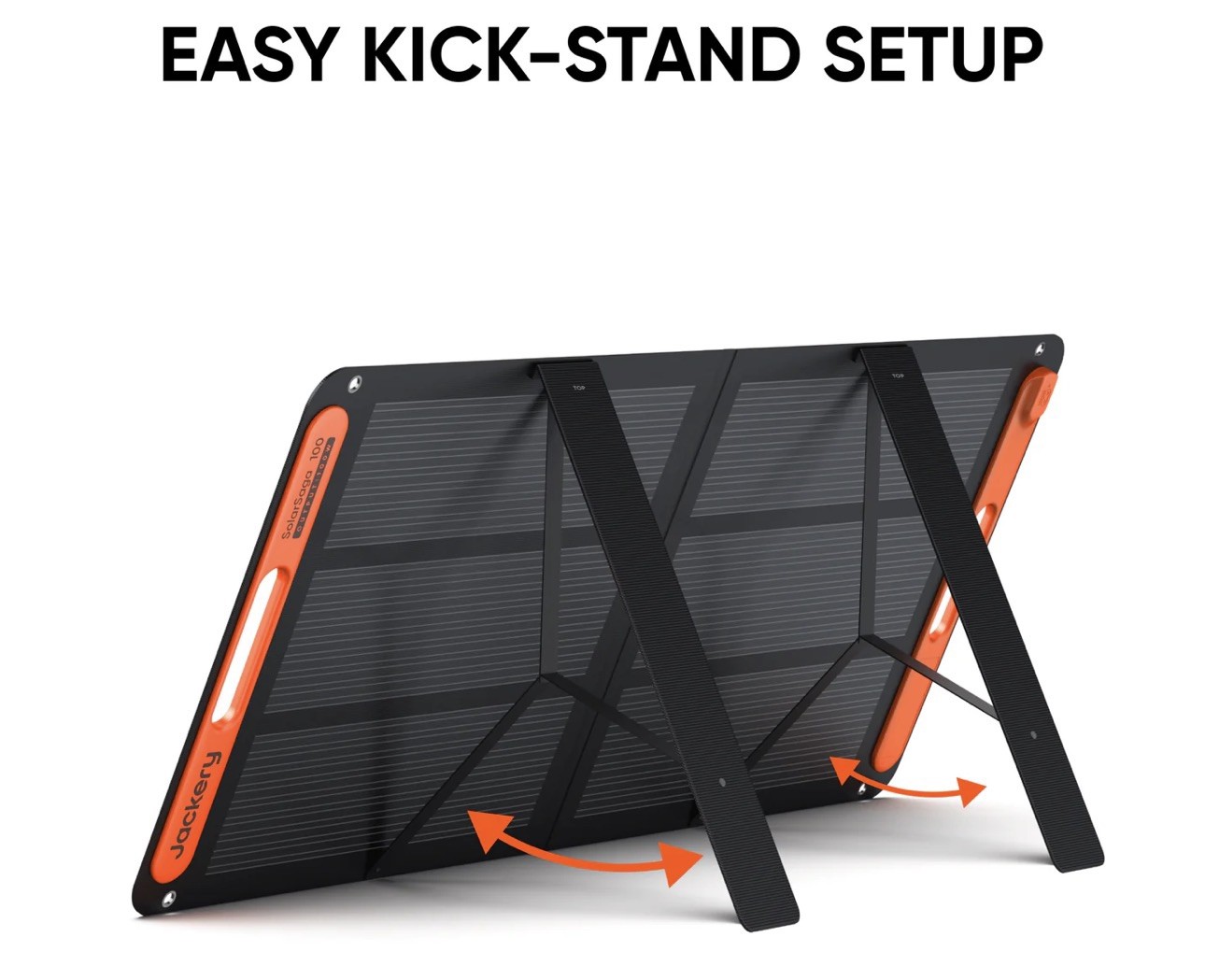 Jackery – SolarSaga 100W Solar Panel NIB MODEL JSS-100B 19v foldable w/kickstand