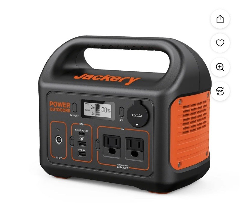 Jackery Explorer 290 Portable Outdoor Power Station