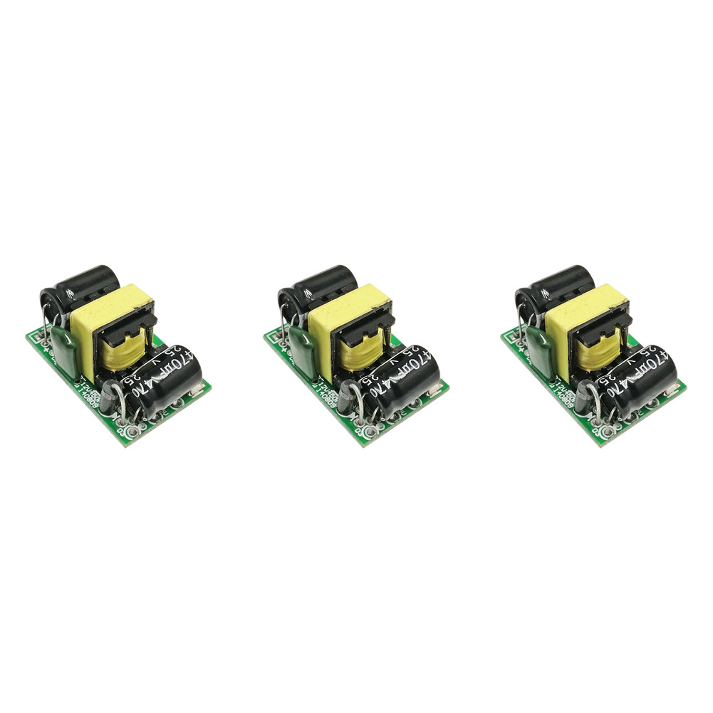 3PCS 4.5W 9V 500mA AC-DC Power Module 90-240V Input 30x20x18mm PCB Size