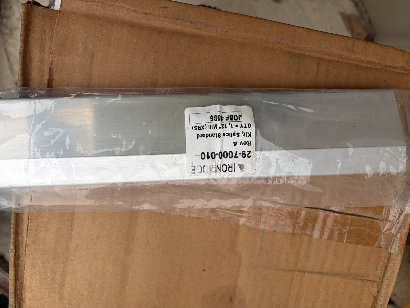 Iron ridge Solar Mounts KIT-29-7000-000 Rev A , 20 Kits( 1 Per Kit)