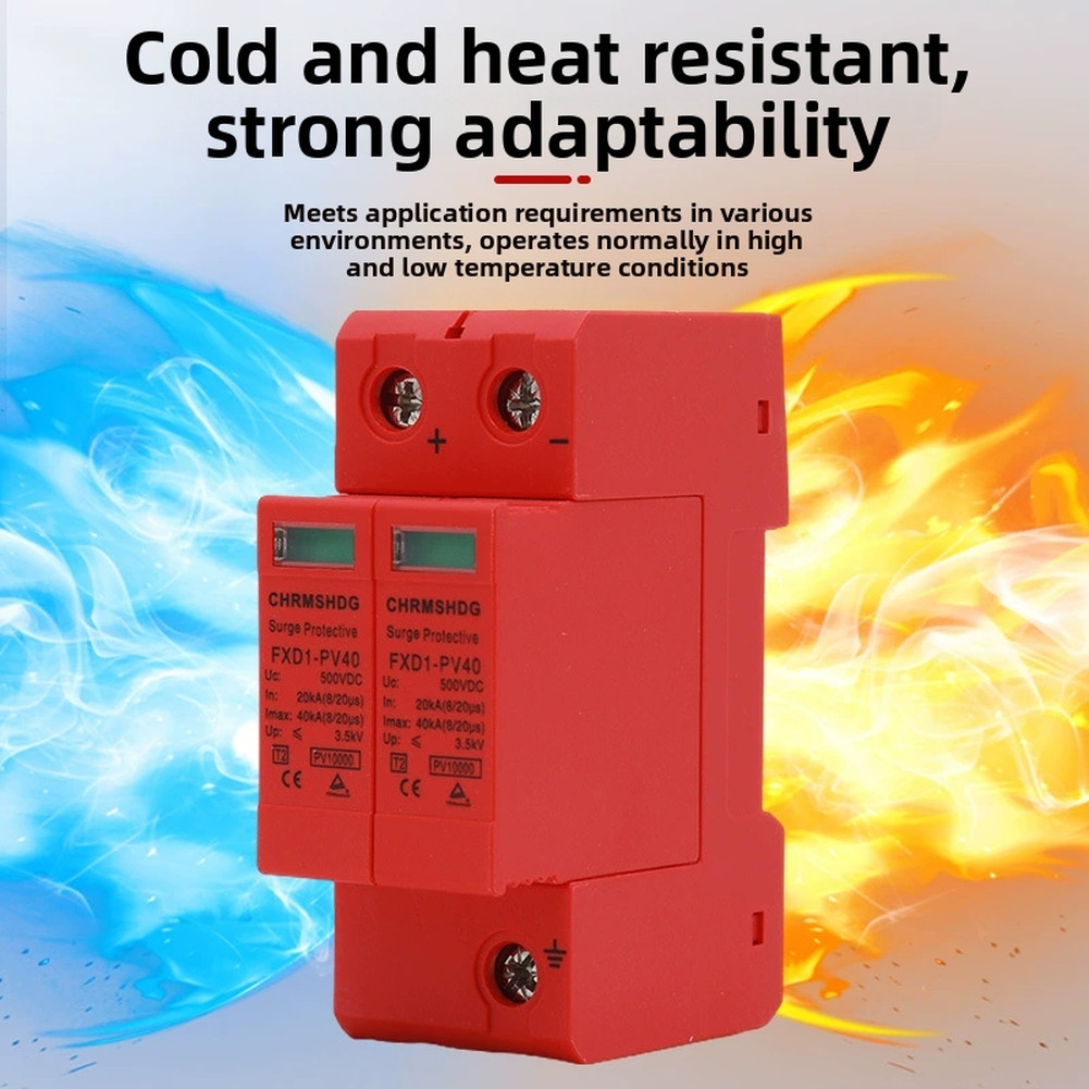 Photovoltaic 2P DC For Surge Protector Compatible DC1000V Rated Device