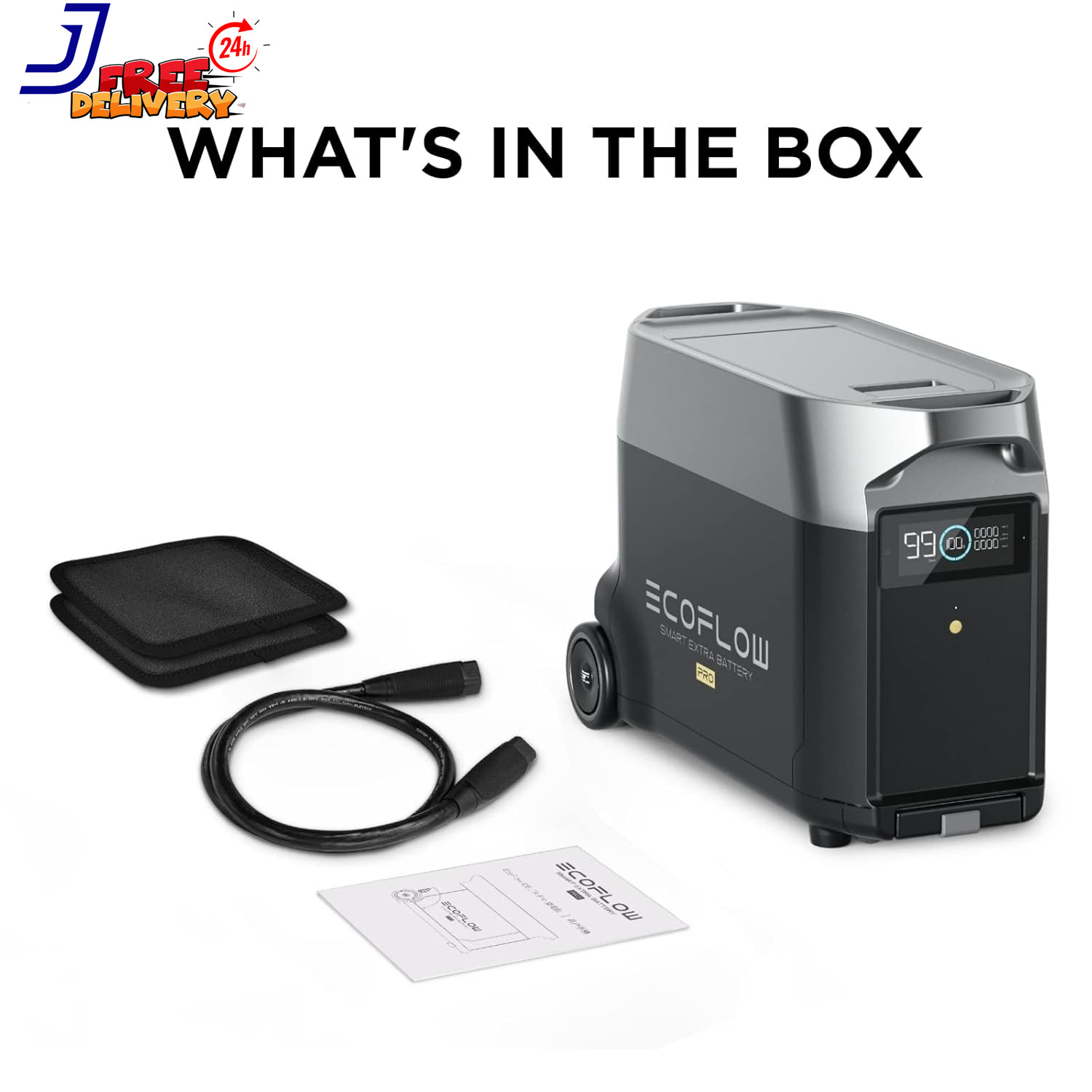 Home Backup Battery EF Ecoflow Delta Pro 3600Wh US ONLY