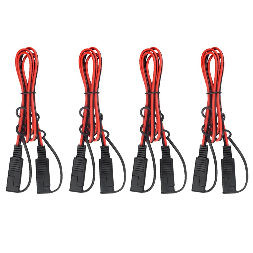 4 PCS SAE to SAE Extension Cable Quick Disconnect Wire Harness SAE Connector …