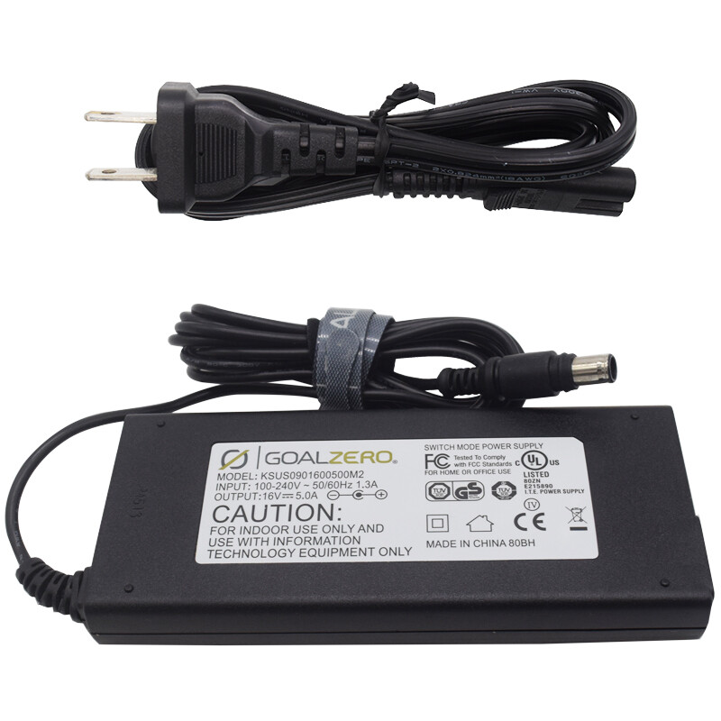 Original Goal Zero KSUS0901600500M2 16V 5A Power Supply AC Adapter Charger