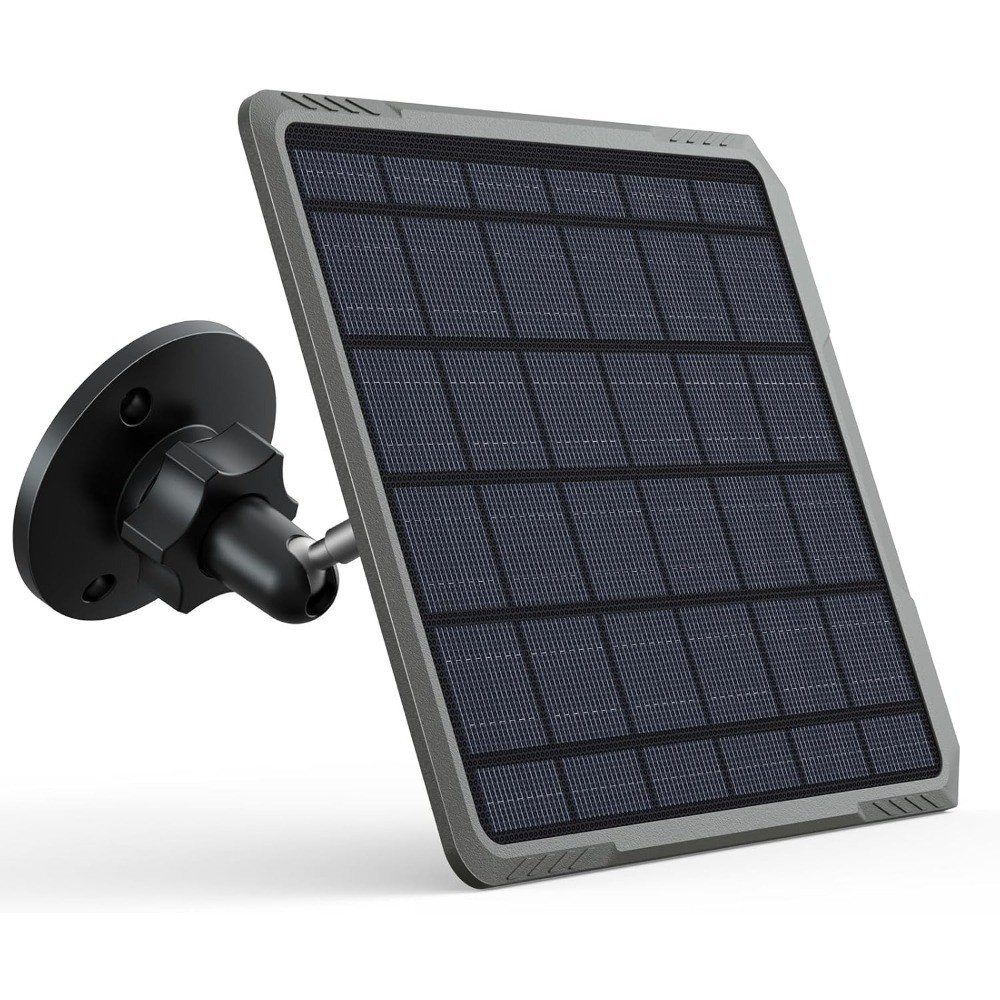 SP350 Solar Panel for Trail Camera, 12V/1A, 9/1.3A, 6V/2A, 5.5×2.1 DC Plug,