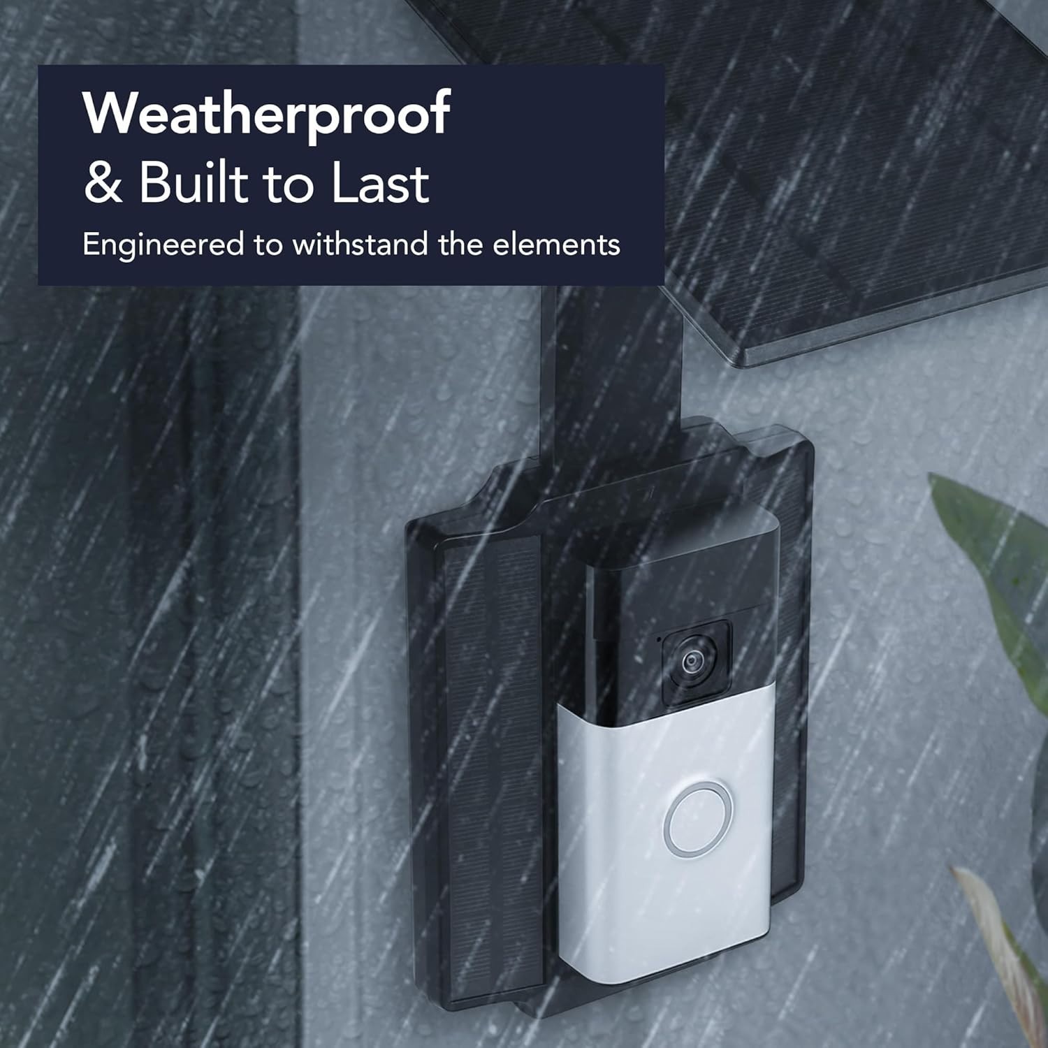 Universal Solar Charger Compatible with Ring Battery Doorbell 2024 Release/Pr…