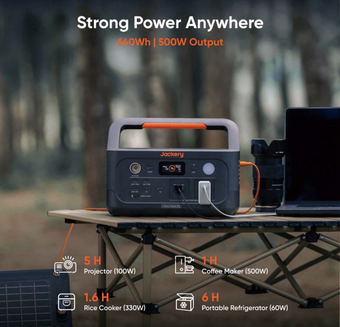 jackery explorer 600 v2 And Solar Saga 100 W
