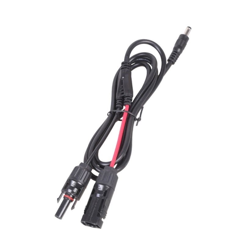 Solar Panel Plug to 5.5mmx2.1mm Male Adapter Cable Converters 5.5×2.1mm