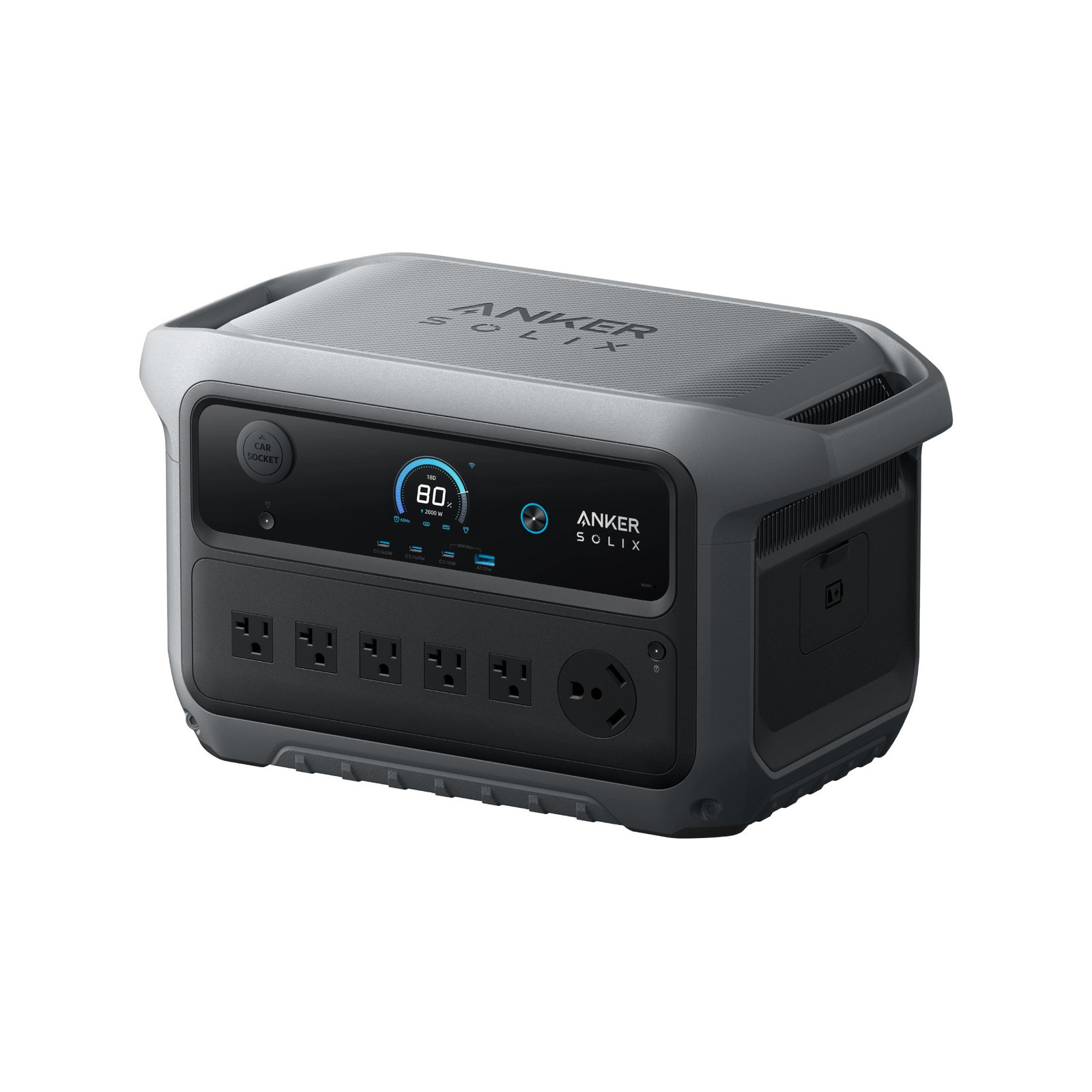Anker SOLIX C2000 Gen 2 + 400W Solar Panel + Alternator Charger