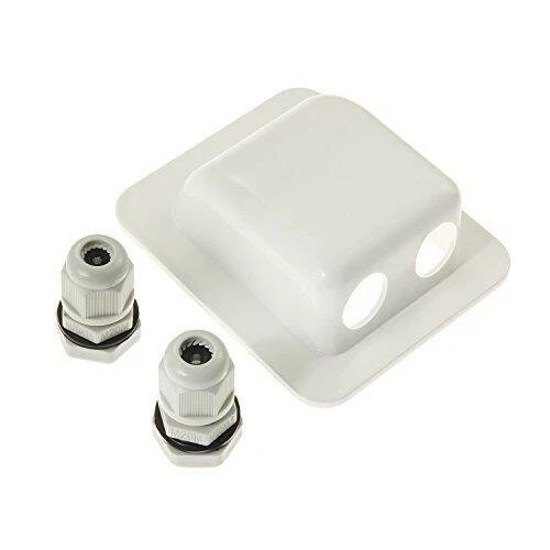 Link Solar Weatherproof ABS Solar Double Cable Entry Gland for All Cable Types