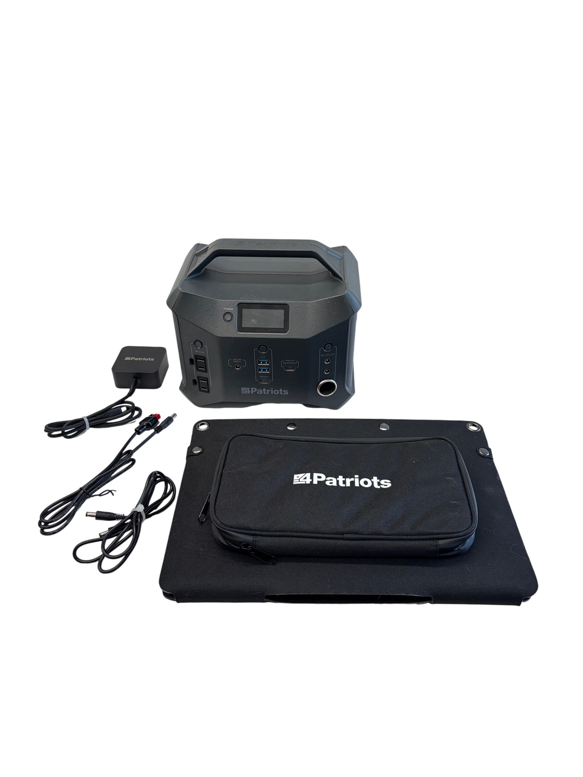 4Patriots V3 299Wh 12.8V LiFePO4 Portable Solar Generator
