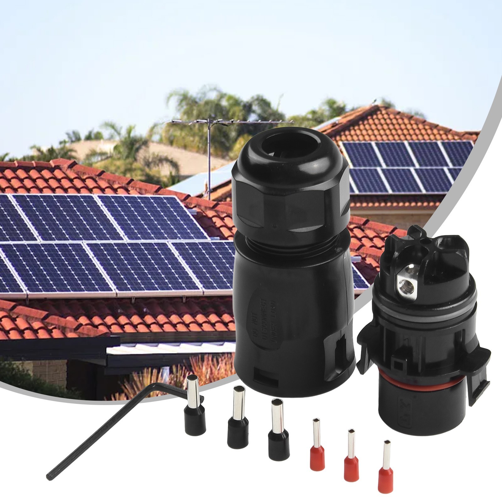 Stable Indoor/outdoor PV Connector 40A Accessories Connection Cable IP68
