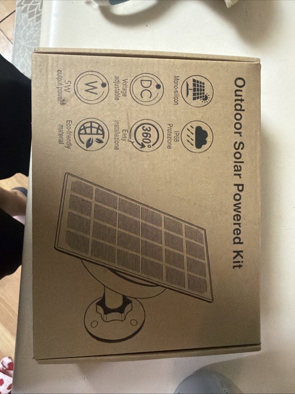 Outdoor Solar Panel Kit 5 Watt