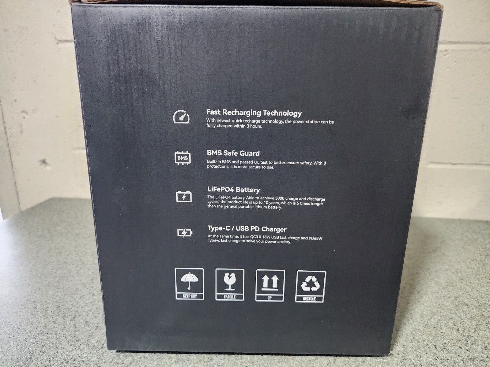 ACEMO Power Station P7 666Wh LiFePO4 with 2×700W AC Outputs & 360W