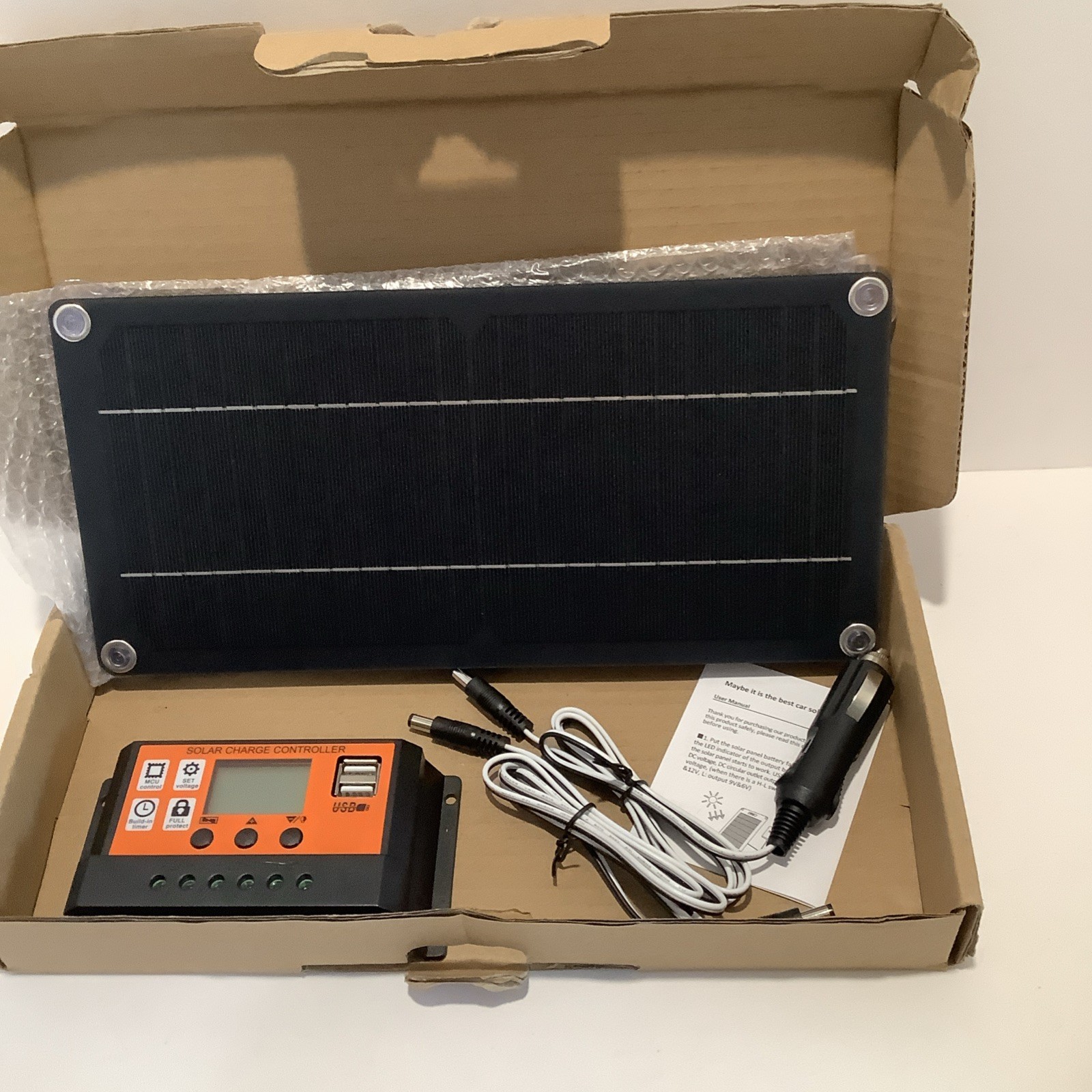 1300W Solar Panel Charger Monocrystalline 100A Charge Controller Solar Panel Kit