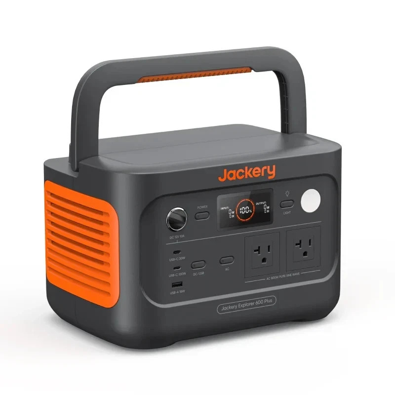 Jackery Power Station Explorer 600 Plus Portable Solar Power Station – NEW