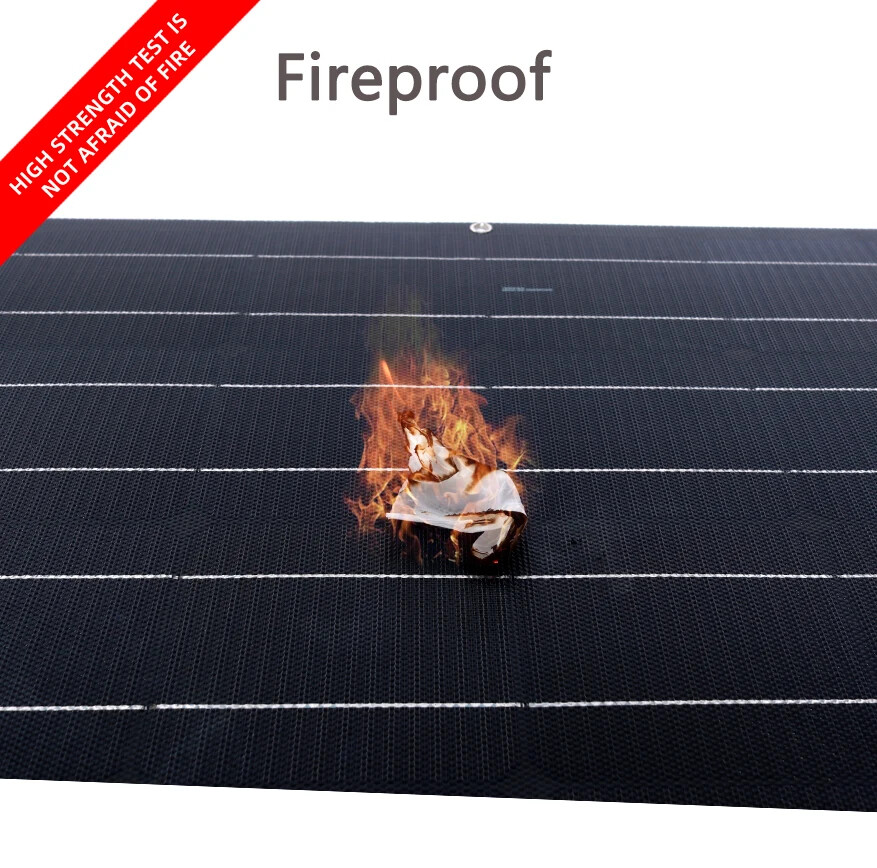 300 Watt Flexible Mono Solar Panel 12V Battery Charger for Car RV Rooftop Power