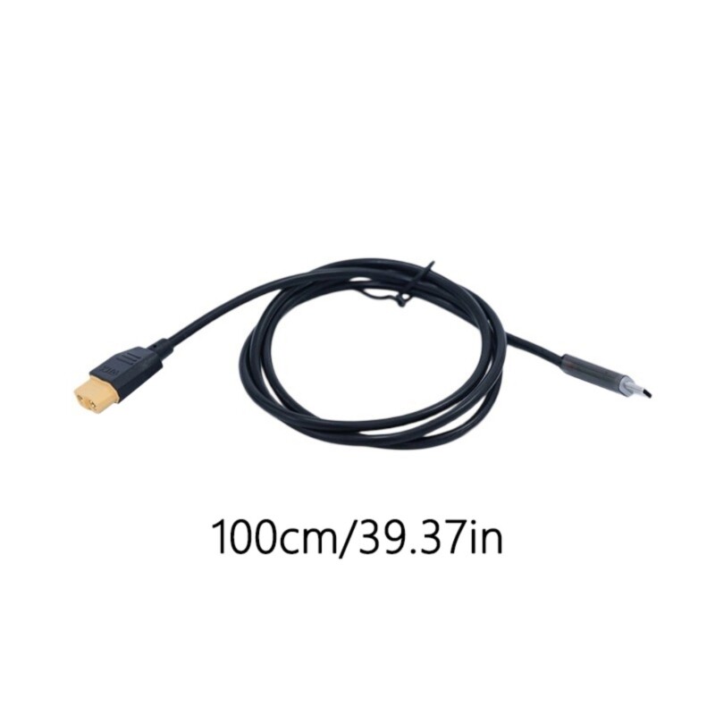 140W USB C to XT60 Power Cord Quick Charging Cable Line for Multirotor Models