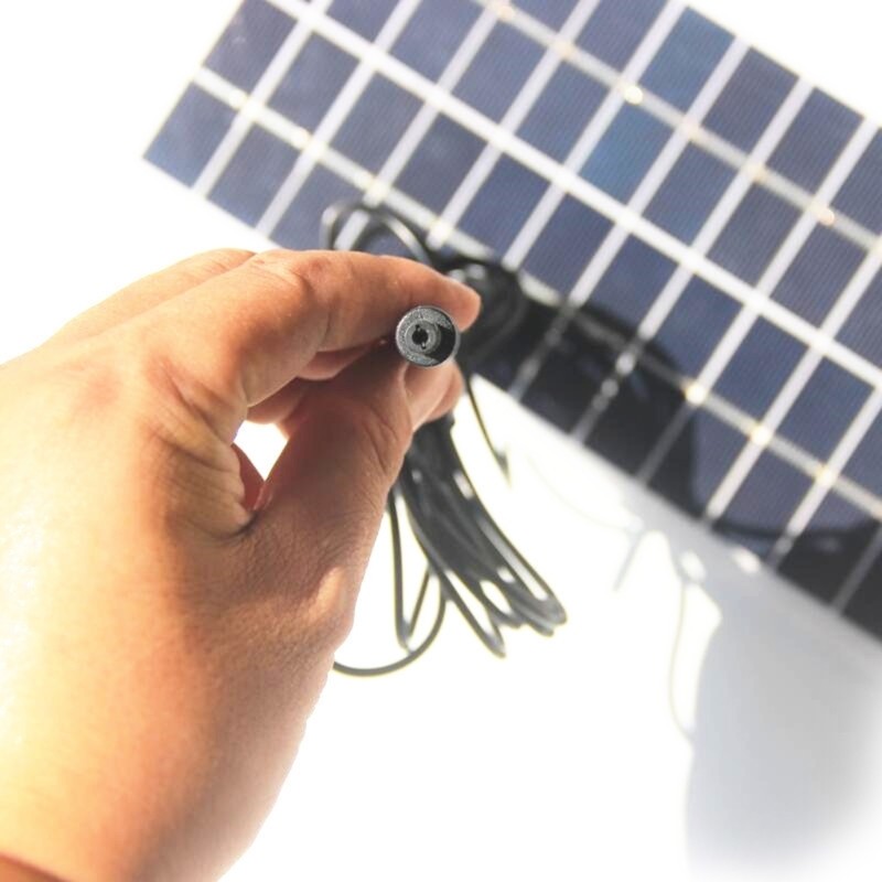 12V Solar Power Charger Polysilicon Solar Charger Plate Portable for Lamp Pump