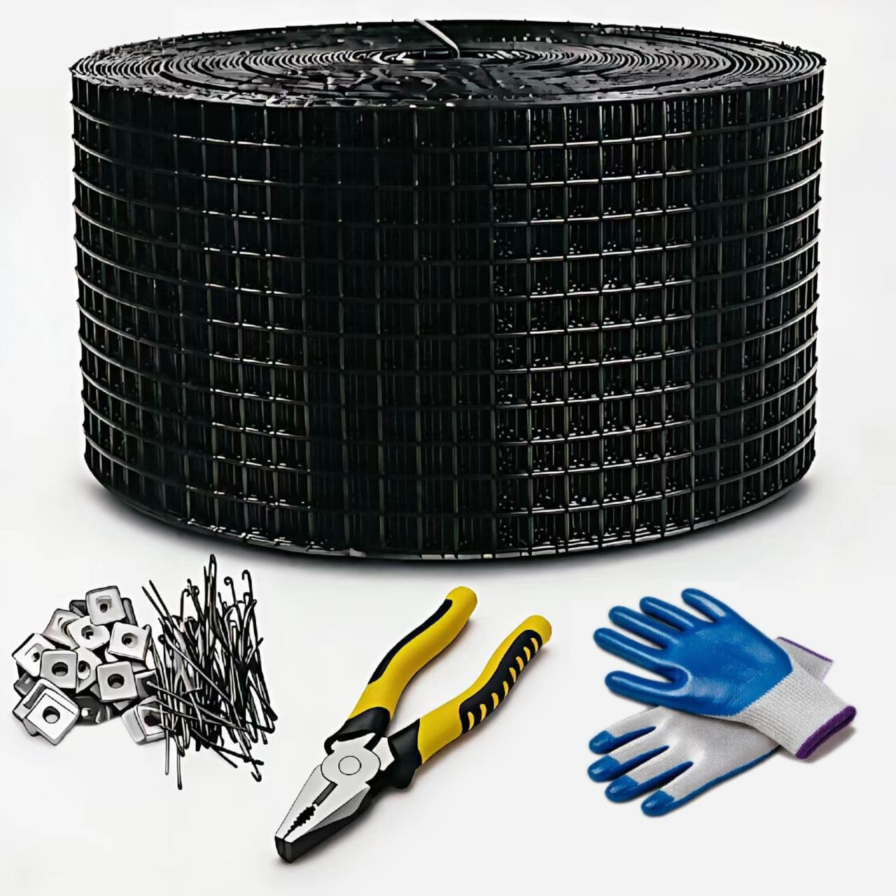 Solar Panel Bird Guard Mesh 8In X100 Ft 70 Fasteners Solar Critter Guard Solar P