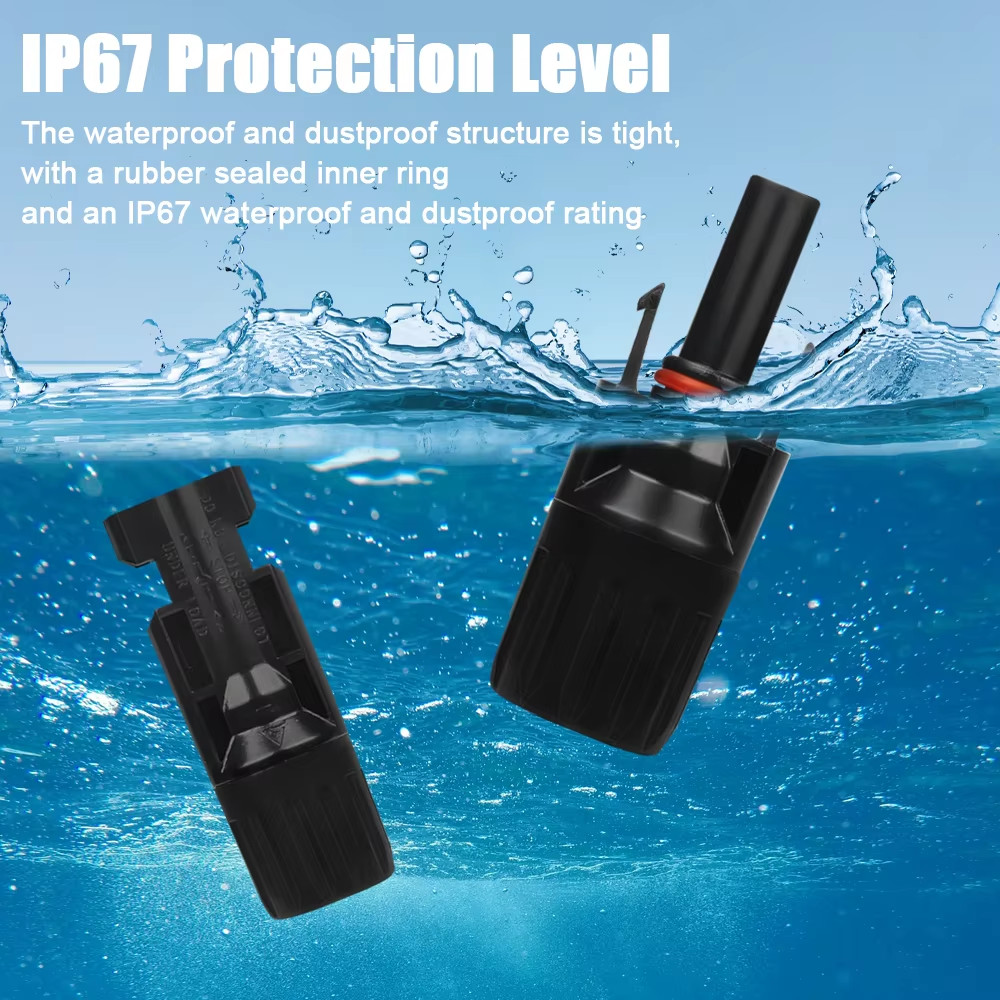 5/10/20/30/50 Pairs DC Solar Connector 1000V 30A Panel Stecker IP67 Waterproof C
