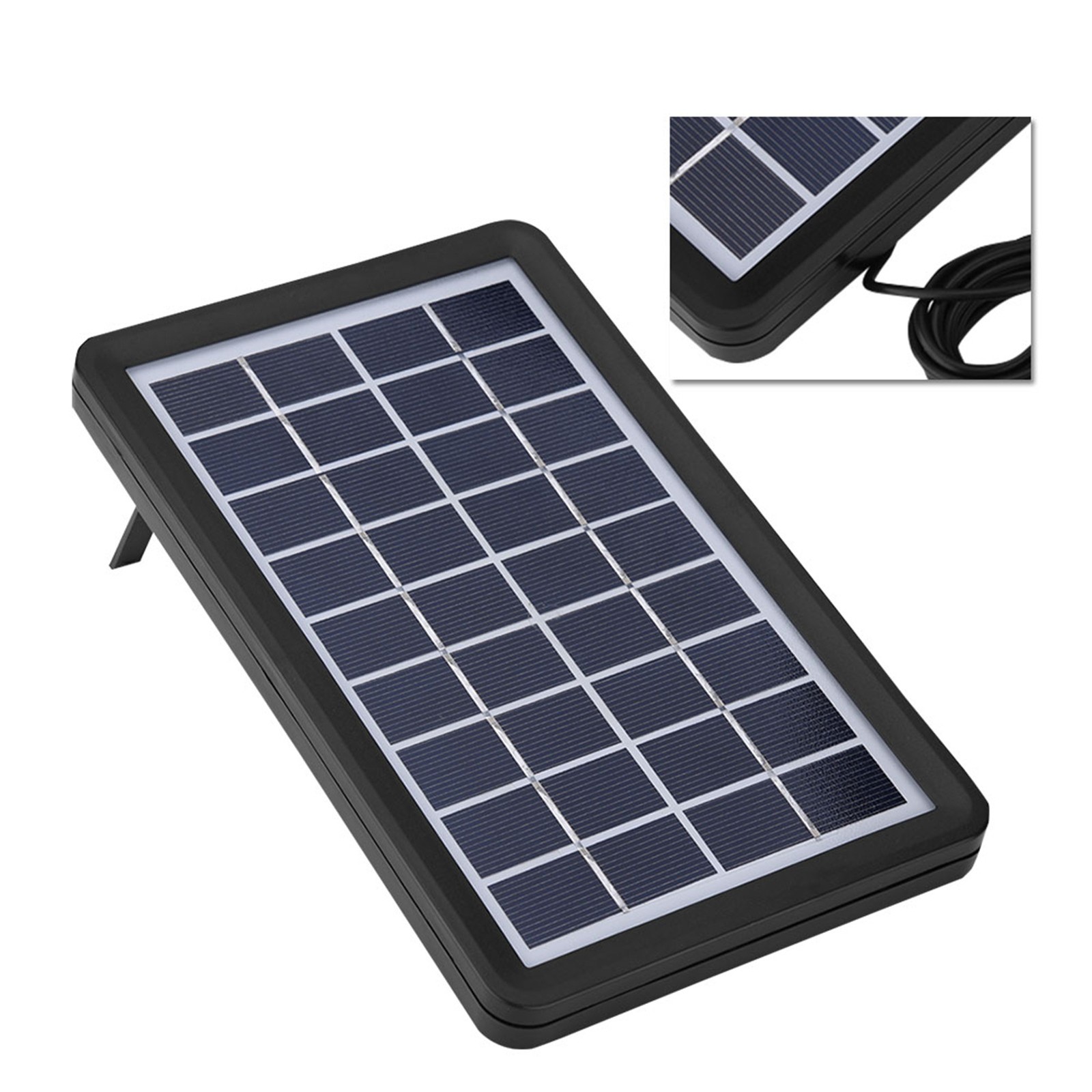 9V 3W Solar Board Waterproof 93% Light Transmittance Poly Silicon Solar Cell NEW