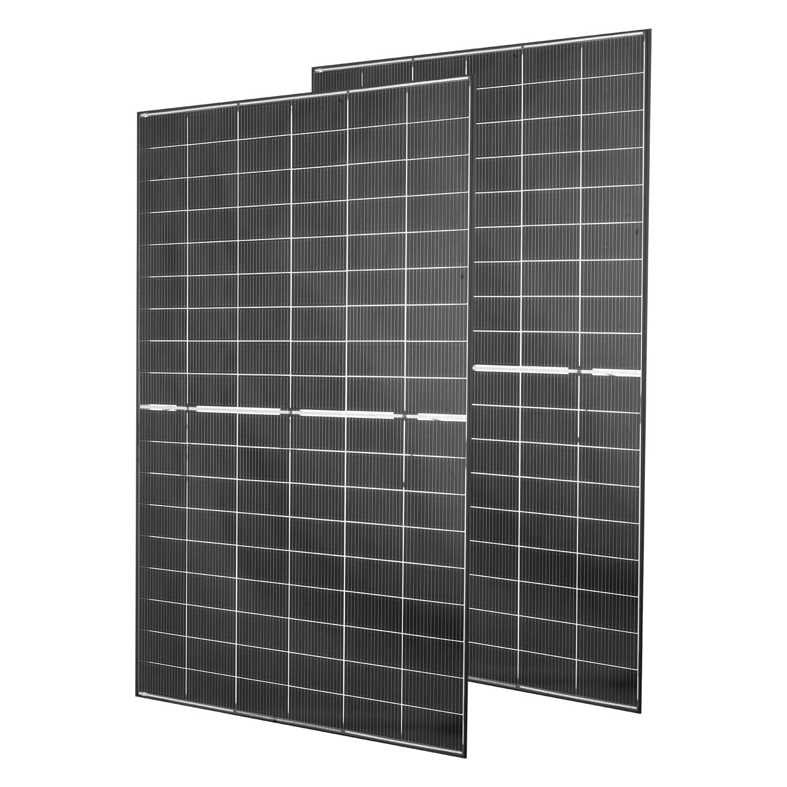 VEVOR 2PCS 400W Bifacial Solar Panels 24% Efficiency Monocrystalline PV Module