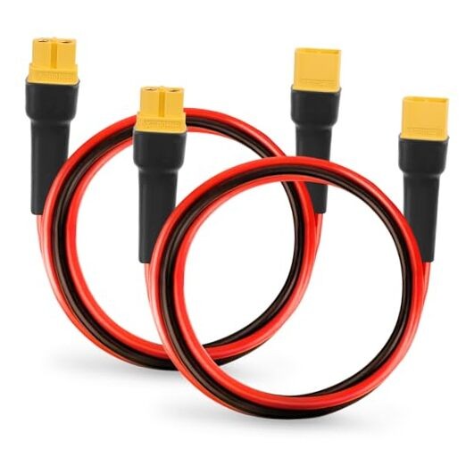 10AWGPCS XT60 Extension Cable 3 5 10 1505 30 35 40 50 75 100FT XT60 2FT 2
