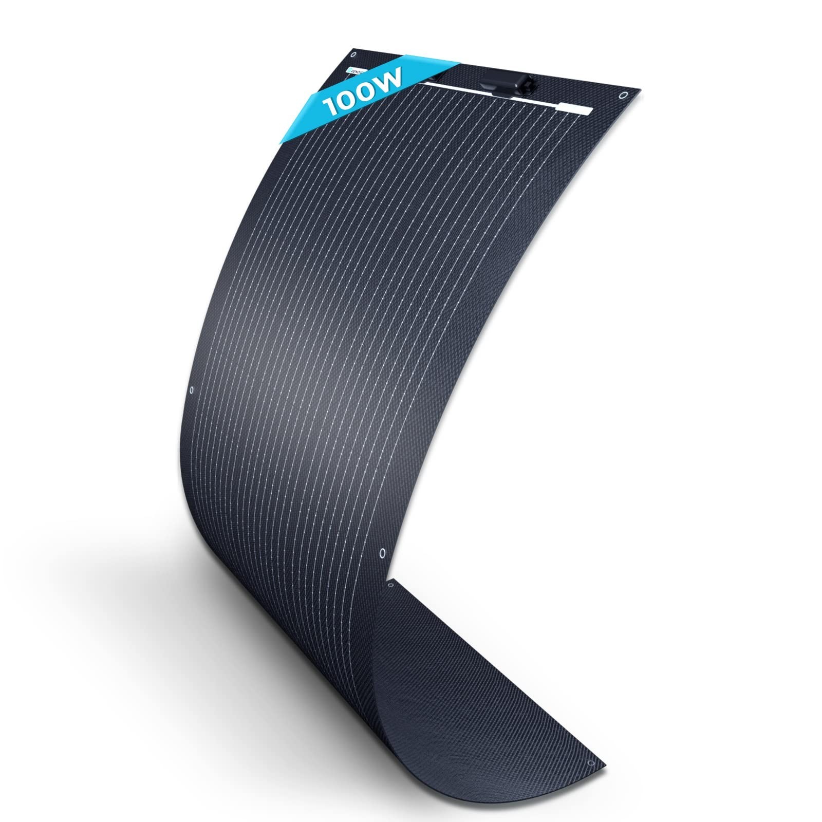 100W Flexible Solar Panel 12V – High-Efficiency 22% Ultra Lightweight for RV, Bo