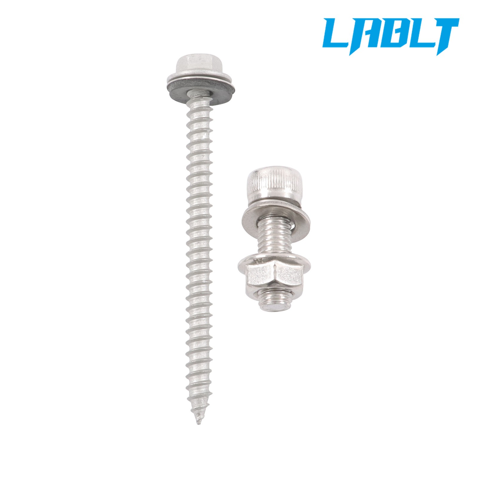 LABLT 4 Solar Panel RV Tilt Mount Brackets Set Adjustable Angle For Roof Install