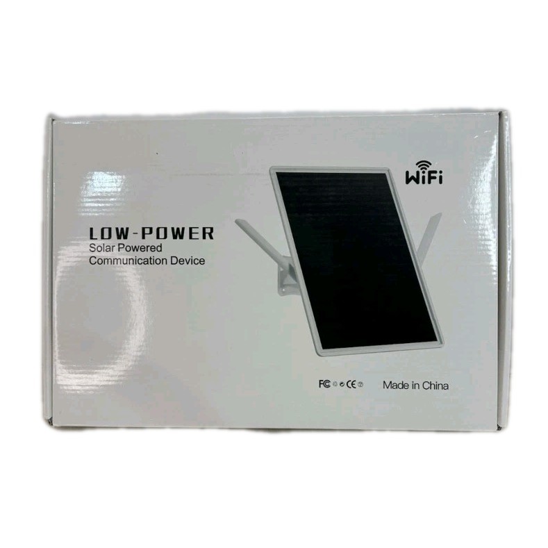 Low-Power Solar Powered Communication Device New Open Box