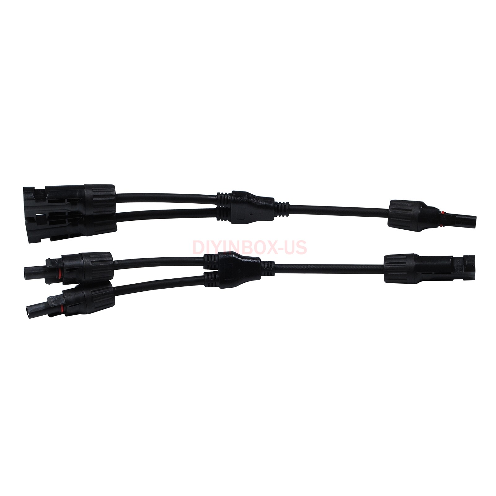 Lot Solar Panel Y Branch Cable Connection Waterproof Adapter Connector Extension