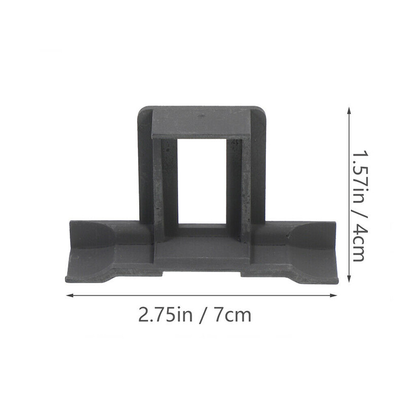 10-60X Photovoltaic Panel Water Guide Clamp Solar Panel Water Drain Remove Clips