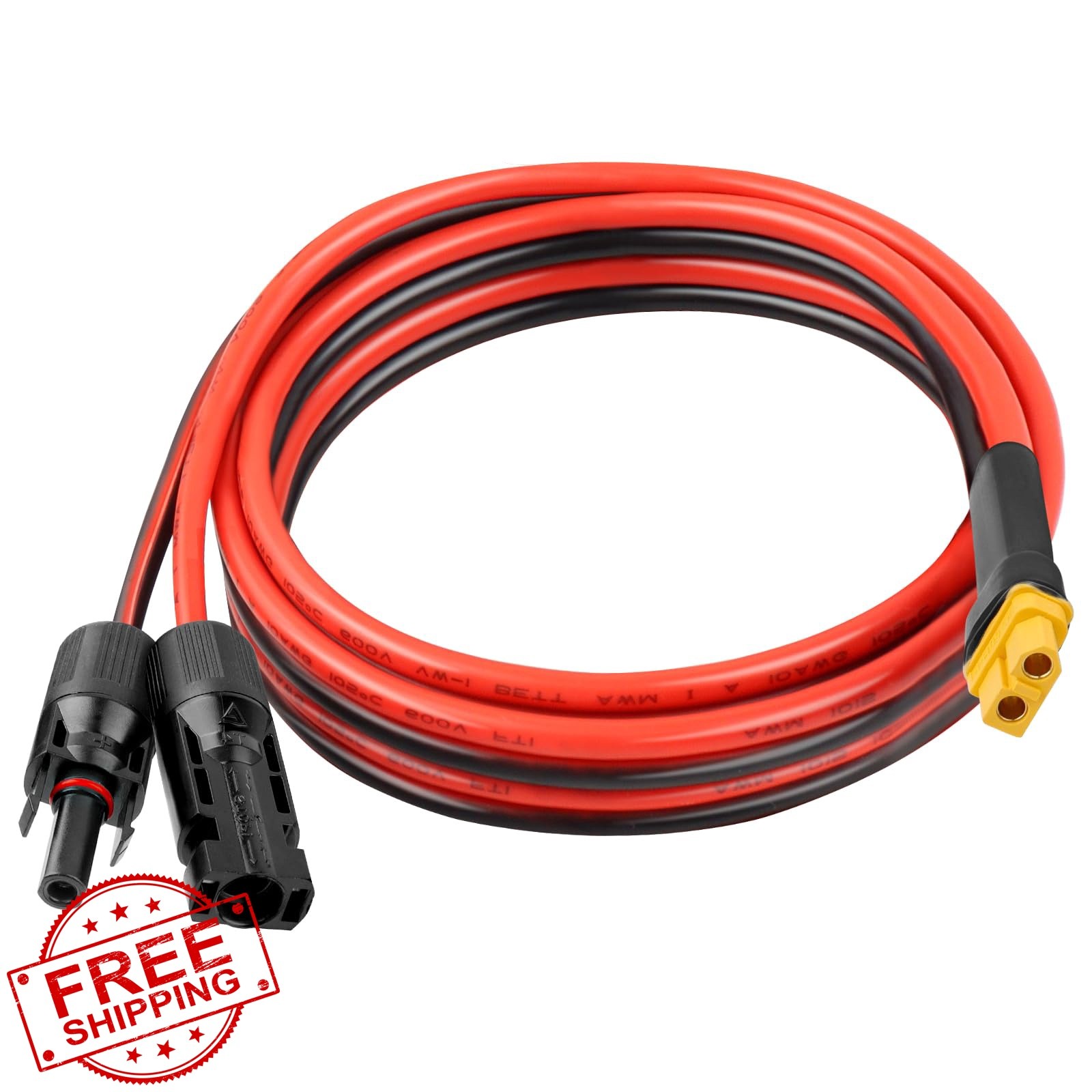 Kimbluth XT60 Solar Extension Cable 10AWG 6FT