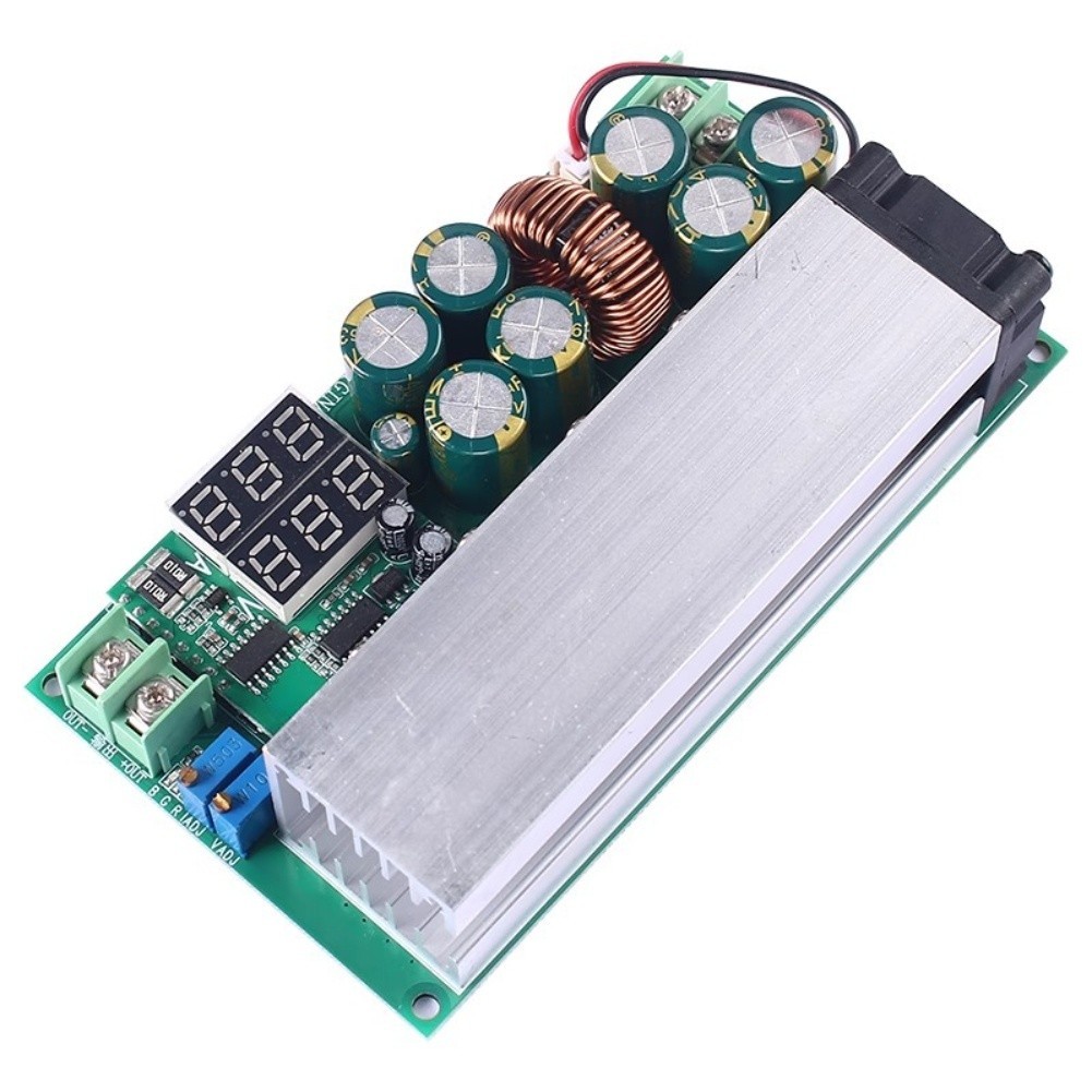 20A Max Current 600W DC-DC Converter Digital Voltage Display For Bench Testing