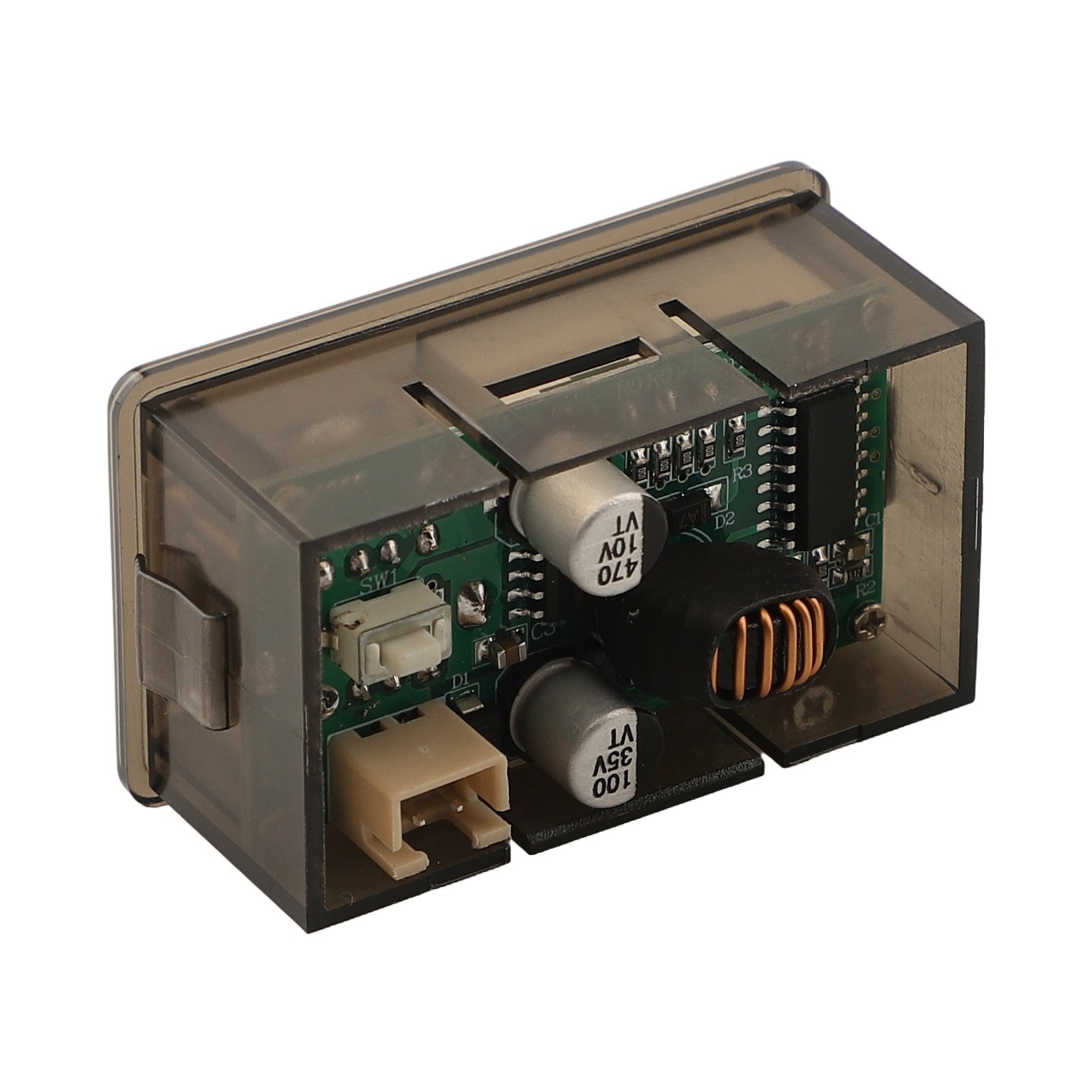 LED Digital Voltmeter DC8 30V with Dual USB Charger for Electronic Repairs