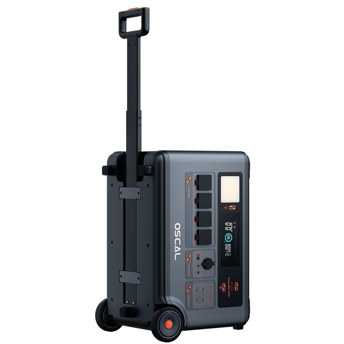 Blackview OSCAL PowerMax 6000W Portable Power Station 3600Wh 2x 400W Solar Panel
